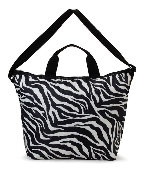 LeSportsac(レスポートサック)の「DELUXE EASY CARRY TOTE クリームブラックゼブラ(トートバッグ・レディース・ブラック・FREE)」の7枚目の写真