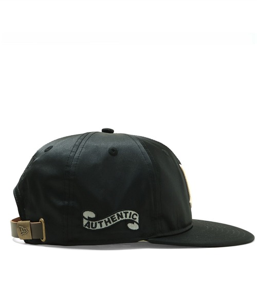 MFC STORE(エムエフシーストア)の「NEW ERA x MFC STORE ORIGINAL RETRO CROWN 9FIFTY SATIN MS LOGO CAP(キャップ・メンズ・ブラック・FREE)」の3枚目の写真