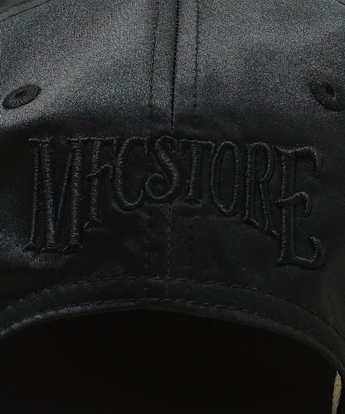 MFC STORE(エムエフシーストア)の「NEW ERA x MFC STORE ORIGINAL RETRO CROWN 9FIFTY SATIN MS LOGO CAP(キャップ・メンズ・ブラック・FREE)」の5枚目の写真