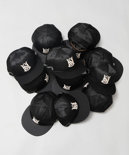 MFC STORE(エムエフシーストア)の「NEW ERA x MFC STORE ORIGINAL RETRO CROWN 9FIFTY SATIN MS LOGO CAP(キャップ・メンズ・ブラック・FREE)」の9枚目の写真