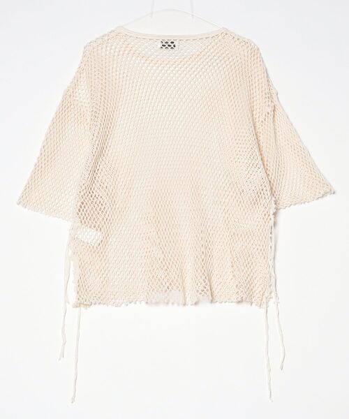 FACCIES（ファチーズ）の「【FACCIES】Skeleton Mesh Tee（Tシャツ/カットソー・メンズ・グレー/ホワイト/ブラック・FREE）」の4枚目の写真