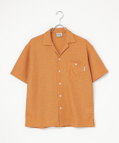 NO NEED（ノーニード）の「レースシャツ（シャツ/ブラウス・メンズ・ネイビー/オレンジ/アイボリー/オリーブ・L/M）」の22枚目の写真