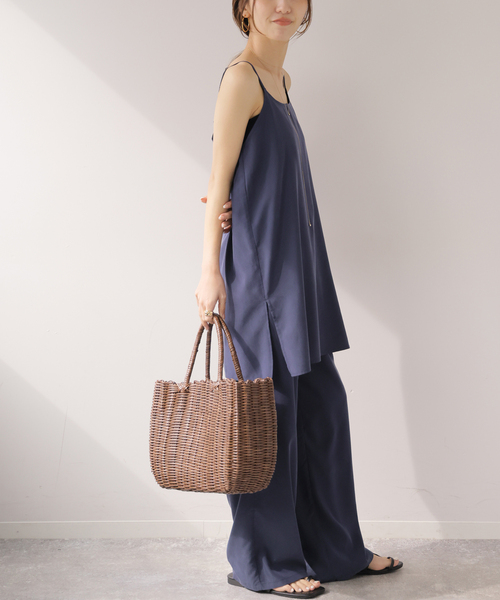 JOURNAL STANDARD relume(ジャーナルスタンダード レリューム)の「パウダリーキャミチュニック(チュニック・レディース・ネイビー/ブラック・FREE)」の15枚目の写真