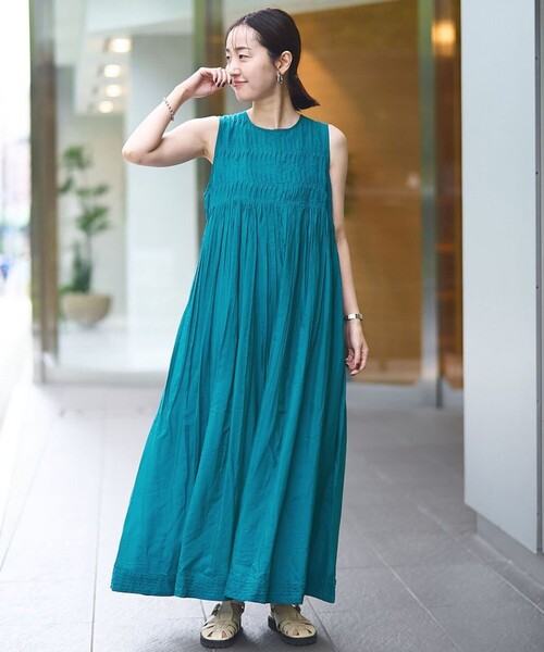 RONEL（ロネル）の「新色追加【RONEL】SUMMER DRESS(サマードレス)（ワンピース・レディース・ブラック/ターコイズブルー/ライラック・M/S）」の2枚目の写真