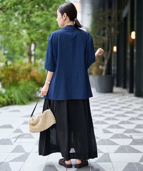RONEL（ロネル）の「新色追加【RONEL】SUMMER DRESS(サマードレス)（ワンピース・レディース・ブラック/ターコイズブルー/ライラック・M/S）」の7枚目の写真