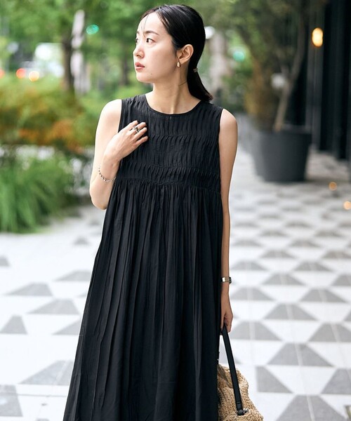 RONEL（ロネル）の「新色追加【RONEL】SUMMER DRESS(サマードレス)（ワンピース・レディース・ブラック/ターコイズブルー/ライラック・M/S）」の6枚目の写真