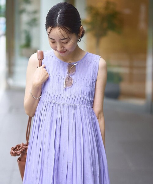 RONEL（ロネル）の「新色追加【RONEL】SUMMER DRESS(サマードレス)（ワンピース・レディース・ブラック/ターコイズブルー/ライラック・M/S）」の16枚目の写真