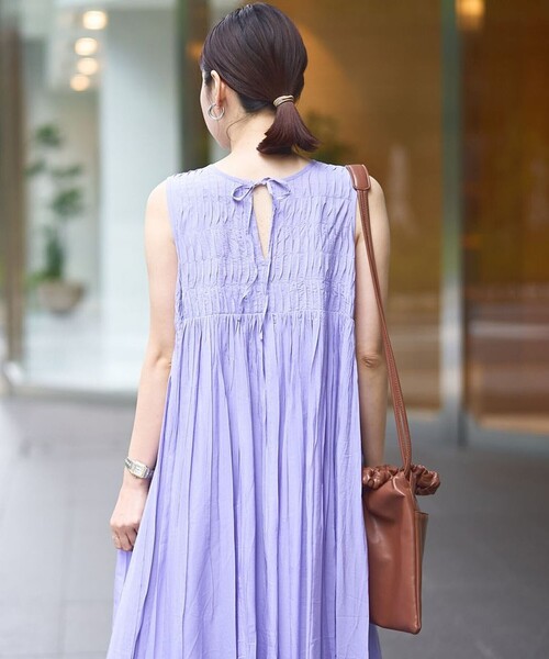 RONEL（ロネル）の「新色追加【RONEL】SUMMER DRESS(サマードレス)（ワンピース・レディース・ブラック/ターコイズブルー/ライラック・M/S）」の15枚目の写真