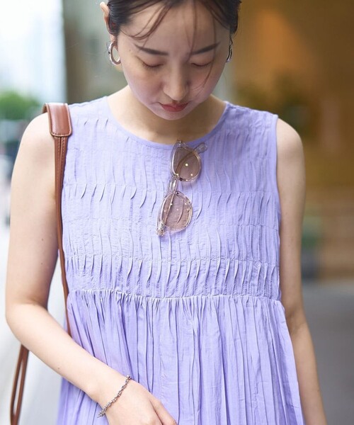 RONEL（ロネル）の「新色追加【RONEL】SUMMER DRESS(サマードレス)（ワンピース・レディース・ブラック/ターコイズブルー/ライラック・M/S）」の14枚目の写真