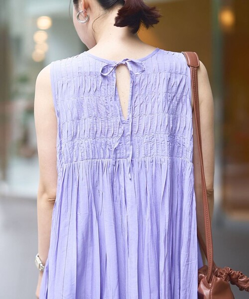 RONEL（ロネル）の「新色追加【RONEL】SUMMER DRESS(サマードレス)（ワンピース・レディース・ブラック/ターコイズブルー/ライラック・M/S）」の4枚目の写真