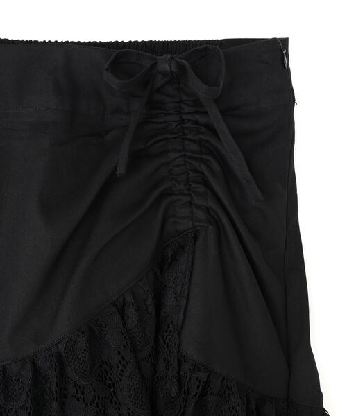 gibous（ギボス）の「gibous/ギボス/frill lace long skirt（スカート・レディース・ブラック・F）」の13枚目の写真