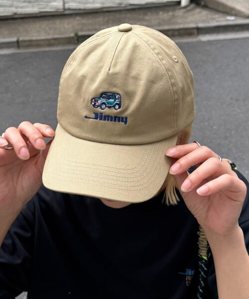 Franklin Climbing（フランクリンクライミング）の「【FC×ジムニー】ジムニー刺繍ロゴキャップ（キャップ・メンズ・ブラック/ベージュ/ネイビー・ONE SIZE）」の14枚目の写真