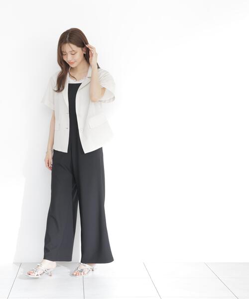 PROPORTION BODY DRESSING(プロポーションボディドレッシング)の「<a>イージーオーバーオール / 1216249701(サロペット/オーバーオール・レディース・ブラック・MEDIUM/P/S)」の3枚目の写真