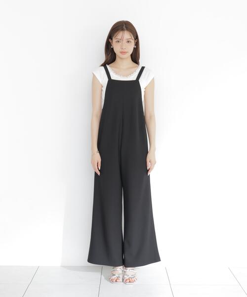 PROPORTION BODY DRESSING(プロポーションボディドレッシング)の「<a>イージーオーバーオール / 1216249701(サロペット/オーバーオール・レディース・ブラック・MEDIUM/P/S)」の9枚目の写真