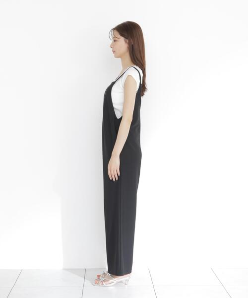 PROPORTION BODY DRESSING(プロポーションボディドレッシング)の「<a>イージーオーバーオール / 1216249701(サロペット/オーバーオール・レディース・ブラック・MEDIUM/P/S)」の10枚目の写真