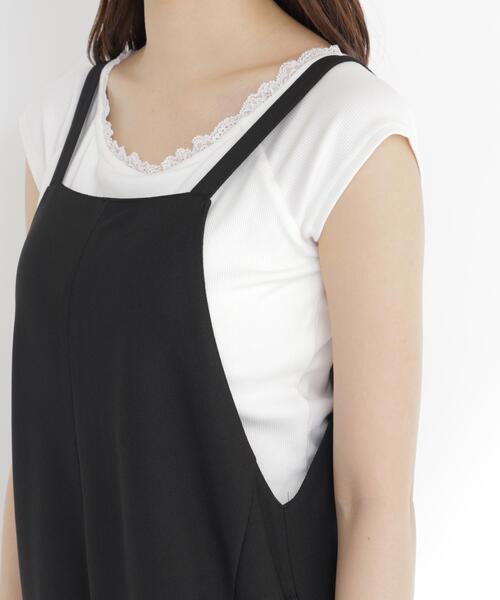 PROPORTION BODY DRESSING(プロポーションボディドレッシング)の「<a>イージーオーバーオール / 1216249701(サロペット/オーバーオール・レディース・ブラック・MEDIUM/P/S)」の14枚目の写真