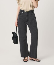 【WEB限定】ワイドフレア デニムパンツ ウォッシャブル