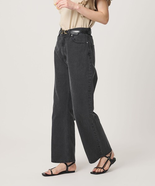 BEAUTY&YOUTH UNITED ARROWS(ビューティーアンドユースユナイテッドアローズ)の「【WEB限定】ワイドフレア デニムパンツ ウォッシャブル(デニムパンツ・レディース・ダークグレー/ネイビー/ライトブルー・L/M/S)」の13枚目の写真