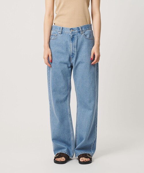 BEAUTY&YOUTH UNITED ARROWS(ビューティーアンドユースユナイテッドアローズ)の「【WEB限定】ワイドフレア デニムパンツ ウォッシャブル(デニムパンツ・レディース・ダークグレー/ネイビー/ライトブルー・L/M/S)」の15枚目の写真