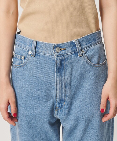BEAUTY&YOUTH UNITED ARROWS(ビューティーアンドユースユナイテッドアローズ)の「【WEB限定】ワイドフレア デニムパンツ ウォッシャブル(デニムパンツ・レディース・ダークグレー/ネイビー/ライトブルー・L/M/S)」の6枚目の写真