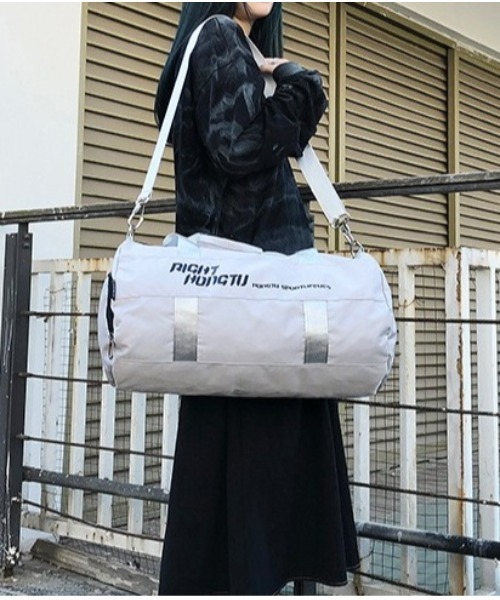 BACKYARD FAMILY(バックヤードファミリー)の「ボストンバッグ スポーツバッグ pmybostonbag16(ボストンバッグ・レディース・ブラック/グレー・S)」の2枚目の写真