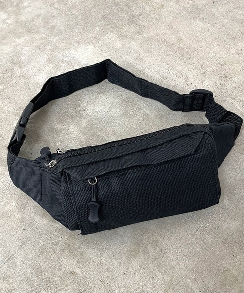 CRB(シーアールビー)の「キャンバスウエストポーチ(ボディバッグ/ウエストポーチ・レディース・ブラウン系カモフラージュ/ベージュ/カーキ/グリーン系カモフラージュ/ブラック・F)」の13枚目の写真