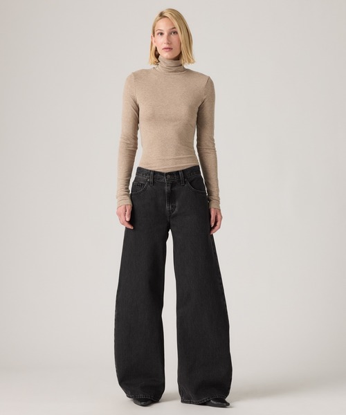 Levi's（リーバイス）の「Levi's/リーバイス TEARDROP WIDE LEG ジーンズ（デニムパンツ・レディース・ブラック/ダークインディゴブルー・23inch/24inch/28inch/27inch/26inch）」の17枚目の写真