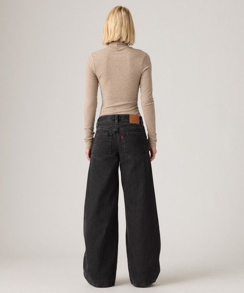 Levi's（リーバイス）の「Levi's/リーバイス TEARDROP WIDE LEG ジーンズ（デニムパンツ・レディース・ブラック/ダークインディゴブルー・23inch/24inch/28inch/27inch/26inch）」の19枚目の写真