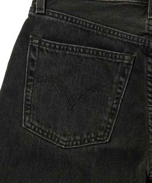 Levi's（リーバイス）の「Levi's/リーバイス TEARDROP WIDE LEG ジーンズ（デニムパンツ・レディース・ブラック/ダークインディゴブルー・23inch/24inch/28inch/27inch/26inch）」の4枚目の写真
