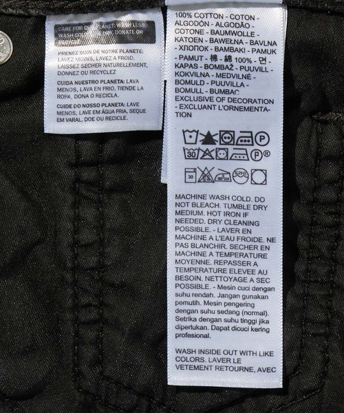 Levi's（リーバイス）の「Levi's/リーバイス TEARDROP WIDE LEG ジーンズ（デニムパンツ・レディース・ブラック/ダークインディゴブルー・23inch/24inch/28inch/27inch/26inch）」の5枚目の写真