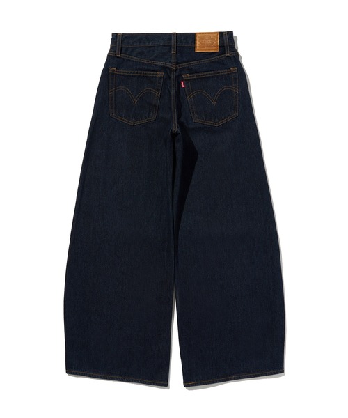 Levi's（リーバイス）の「Levi's/リーバイス TEARDROP WIDE LEG ジーンズ（デニムパンツ・レディース・ブラック/ダークインディゴブルー・23inch/24inch/28inch/27inch/26inch）」の7枚目の写真
