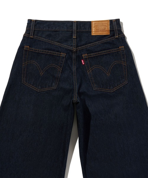 Levi's（リーバイス）の「Levi's/リーバイス TEARDROP WIDE LEG ジーンズ（デニムパンツ・レディース・ブラック/ダークインディゴブルー・23inch/24inch/28inch/27inch/26inch）」の11枚目の写真