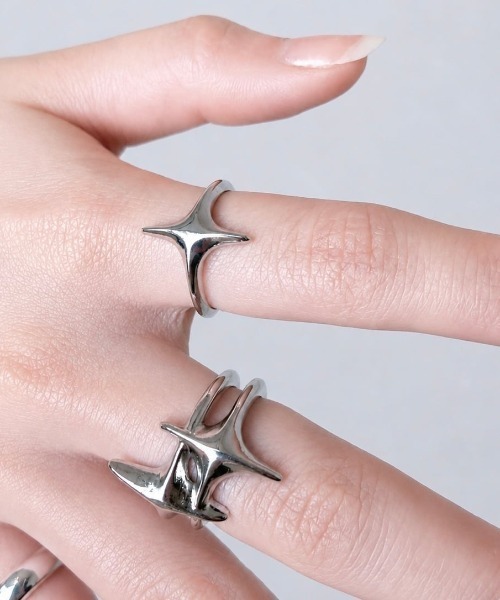 NOEL(ノエル)の「Starlight ring Ⅰ#370 フリーサイズリング(リング・メンズ・シルバー・FREE)」の10枚目の写真