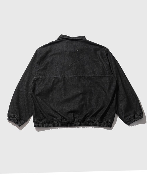 ADAM ET ROPE'(アダムエロペ)の「13oz デニムボマーブルゾン / ADAM ET ROPE' JEANS(デニムジャケット・メンズ・ネイビー/ブラック系その他・M/L)」の22枚目の写真