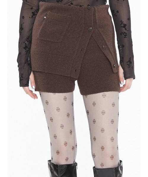 Layered Short Pants / レイヤードショートパンツ（その他パンツ