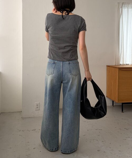 CAPRICIEUX LE'MAGE(カプリシューレマージュ)の「【マルチWAY】ホルターキャミSETカーディガン(Tシャツ/カットソー・レディース・グレー/ブラウン/ホワイト・FREE)」の19枚目の写真