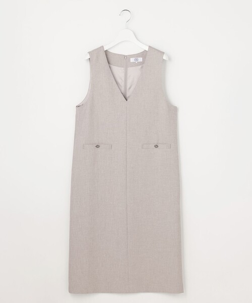 J.PRESS Ladies(J.プレス レディス)の「MULTI DRY クロス ワンピース(ワンピース・レディース・ネイビー系/ライトグレー系・XS)」の10枚目の写真