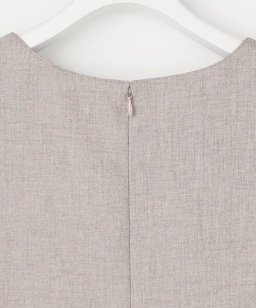 J.PRESS Ladies(J.プレス レディス)の「MULTI DRY クロス ワンピース(ワンピース・レディース・ネイビー系/ライトグレー系・XS)」の4枚目の写真