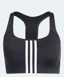 adidas | Powerimpactトレーニング ミディアムサポート スリーストライプスブラ / アディダス adidas(スポーツブラ)