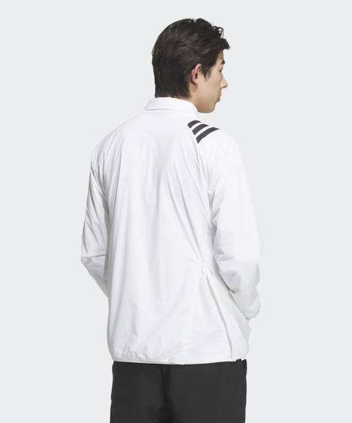 adidas（アディダス）の「クルー ジャケット【adidas Golf/アディダスゴルフ】（ブルゾン・メンズ・ホワイト・XX-LARGE/X-LARGE/SMALL/MEDIUM/LARGE）」の2枚目の写真