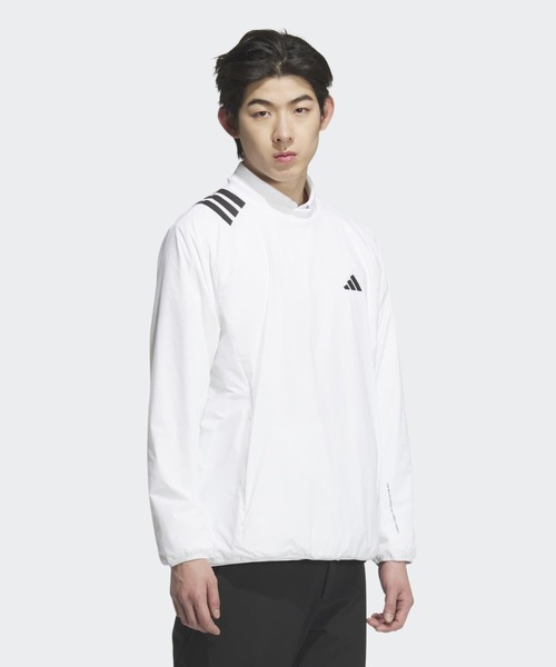 adidas（アディダス）の「クルー ジャケット【adidas Golf/アディダスゴルフ】（ブルゾン・メンズ・ホワイト・XX-LARGE/X-LARGE/SMALL/MEDIUM/LARGE）」の3枚目の写真