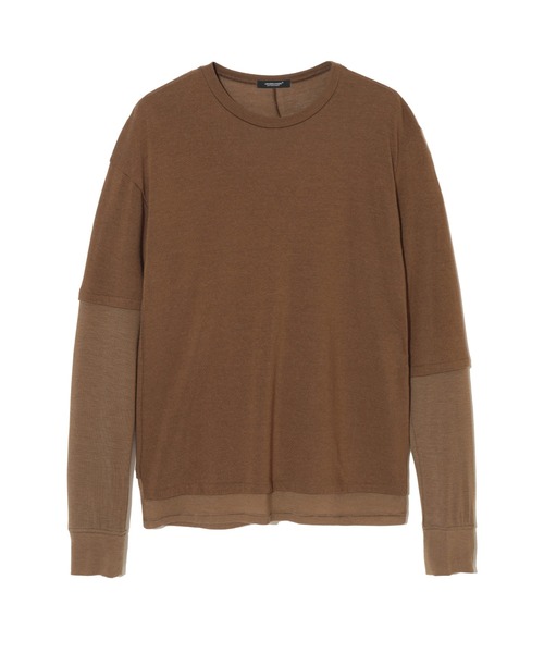 UNDERCOVER(アンダーカバー)の「UC2F1803(Tシャツ/カットソー・レディース・ライトブラウン/ライトピンク・2/1)」の2枚目の写真