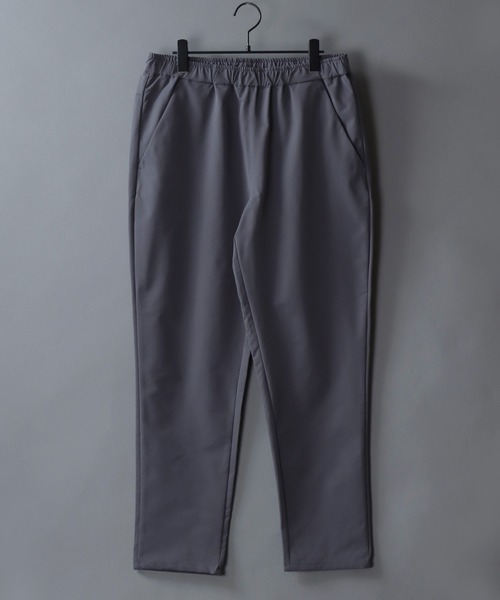SITRY(シトリー)の「High Function Tapered Pants/マルチファンクション 防風 軽量 ストレッチ 撥水 保温 イージーケア テーパードパンツ イージーパンツ(その他パンツ・メンズ・グレー/ブラック・M/L/LL)」の2枚目の写真
