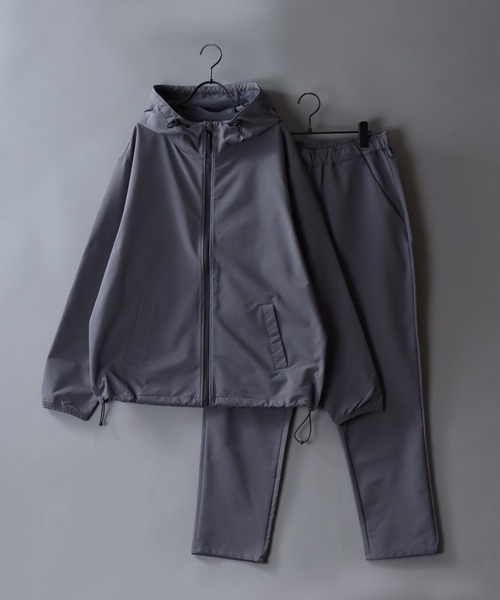 SITRY(シトリー)の「High Function Tapered Pants/マルチファンクション 防風 軽量 ストレッチ 撥水 保温 イージーケア テーパードパンツ イージーパンツ(その他パンツ・メンズ・グレー/ブラック・M/L/LL)」の12枚目の写真