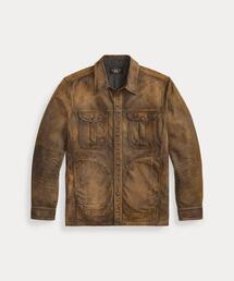 RRL（ダブル アール エル）の「シープスキン オーバーシャツ（その他トップス）」