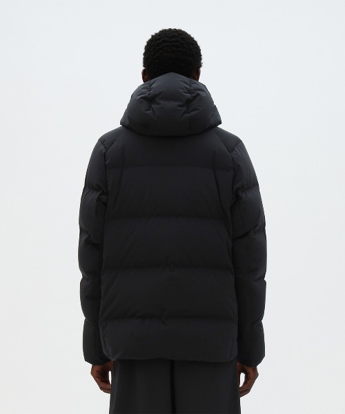 DESCENTE ALLTERRAIN(デサント オルテライン)の「DESCENTE ALLTERRAIN/デサントオルテライン MIZUSAWA MOUNTAINEER 日本製 ナイロン ダウンジャケット パラフードシステム 撥水性 2026年秋冬 秋服(ダウンジャケット/コート・メンズ・ブラック・M/L)」の3枚目の写真