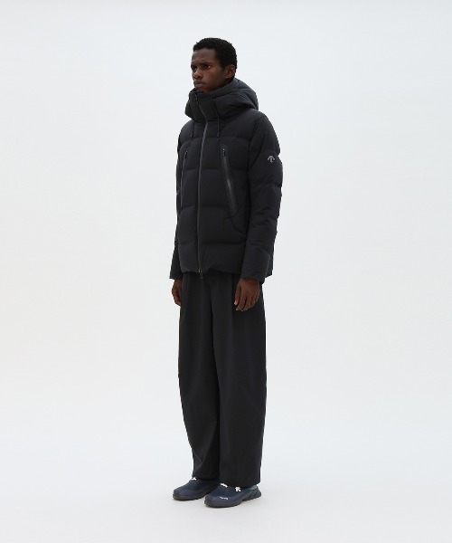 DESCENTE ALLTERRAIN(デサント オルテライン)の「DESCENTE ALLTERRAIN/デサントオルテライン MIZUSAWA MOUNTAINEER 日本製 ナイロン ダウンジャケット パラフードシステム 撥水性 2026年秋冬 秋服(ダウンジャケット/コート・メンズ・ブラック・M/L)」の5枚目の写真