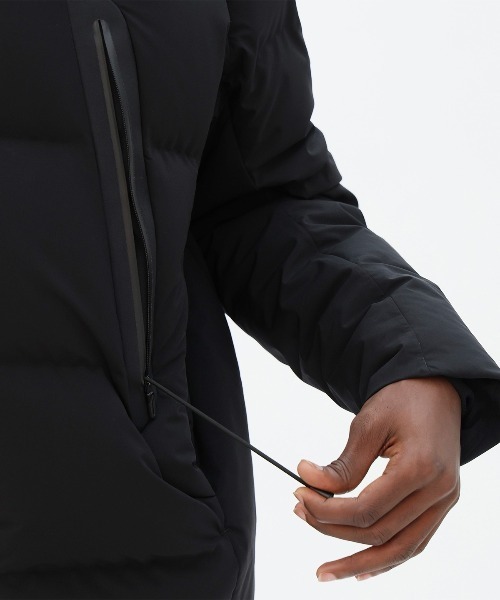 DESCENTE ALLTERRAIN(デサント オルテライン)の「DESCENTE ALLTERRAIN/デサントオルテライン MIZUSAWA MOUNTAINEER 日本製 ナイロン ダウンジャケット パラフードシステム 撥水性 2026年秋冬 秋服(ダウンジャケット/コート・メンズ・ブラック・M/L)」の11枚目の写真