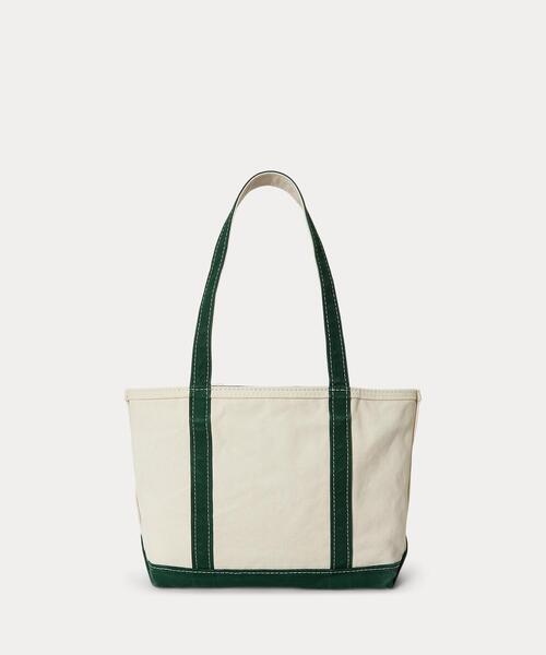 POLO RALPH LAUREN(ポロ ラルフ ローレン)の「Polo ポニー キャンバス スモール トート(トートバッグ・メンズ・ナチュラル・ONE)」の8枚目の写真