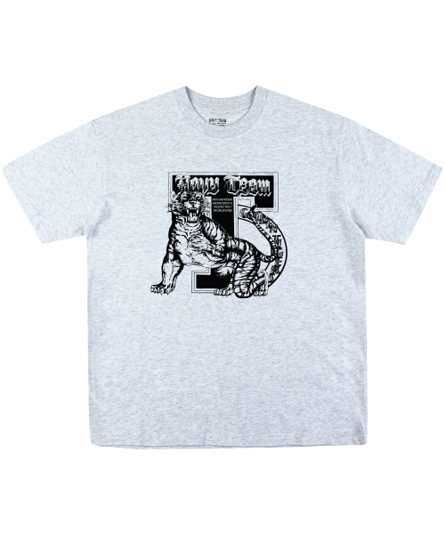 NAVYTEAM（ネイビーチーム）の「NTゴールデンタイガー 半袖Tシャツ(4色)（Tシャツ/カットソー・レディース・ブラック/ネイビー/ライトグレー/ホワイト・LARGE/X-LARGE/SMALL/MEDIUM）」の12枚目の写真